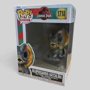 Funko POP! Movies Jurassic Park Dilophosaurus Hatchling Dinosaur Figure #1718!